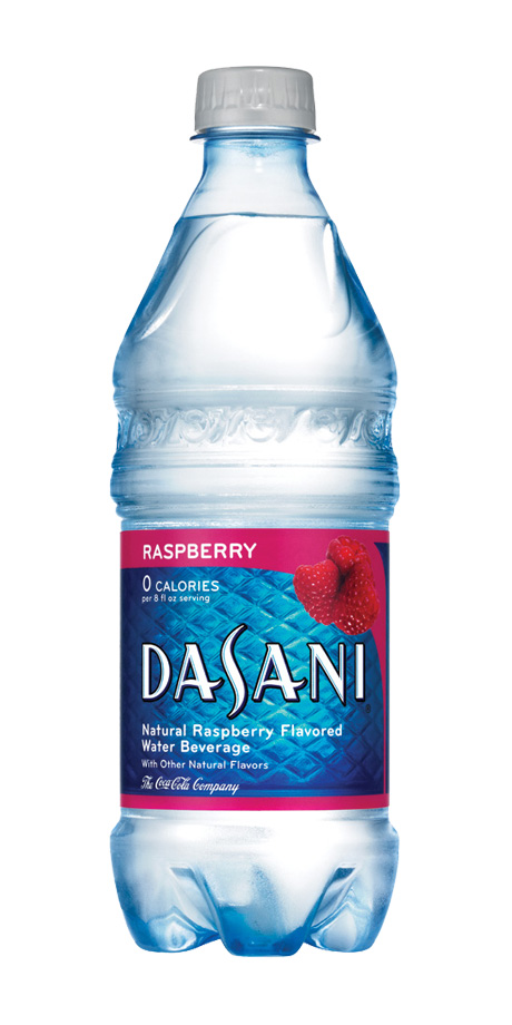 Dasani Flavored Water Lightly flavored spring water