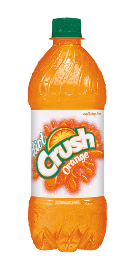 Diet Crush Orange Soda Diet orange flavored soft drink