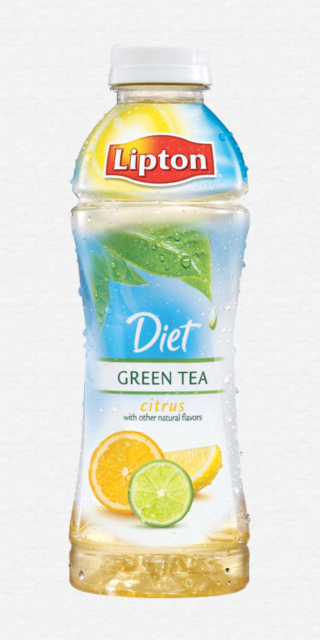 Lipton Diet Green Tea No calorie, flavored iced green tea