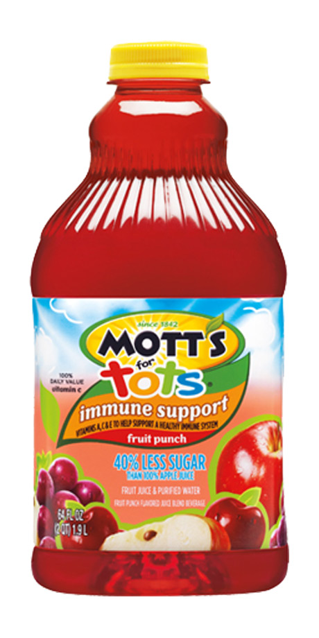 Mott's For Tots Juice Drink Water and juice concentrate drink for children with added vitamins